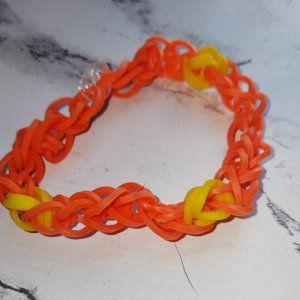 Orange and yellow bracelet